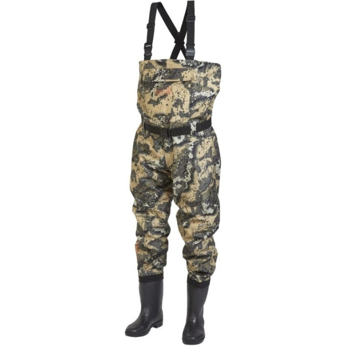 Полукомбинезон забродный NORFIN RAPID CAMO Р.45 81246-45
